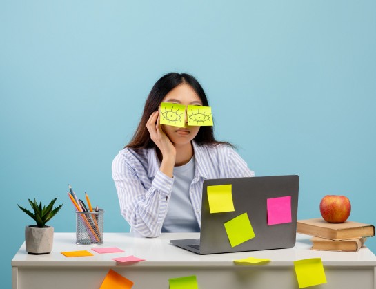 Ruang kerja yang ditata dengan baik